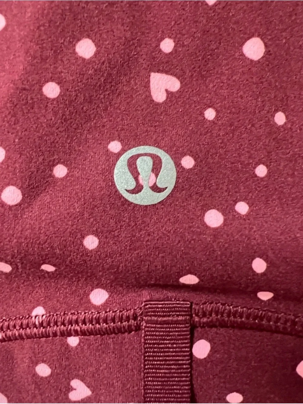 *RARE* Lululemon Define Scattered Heart Sz 6 💕 - Picture 4 of 4